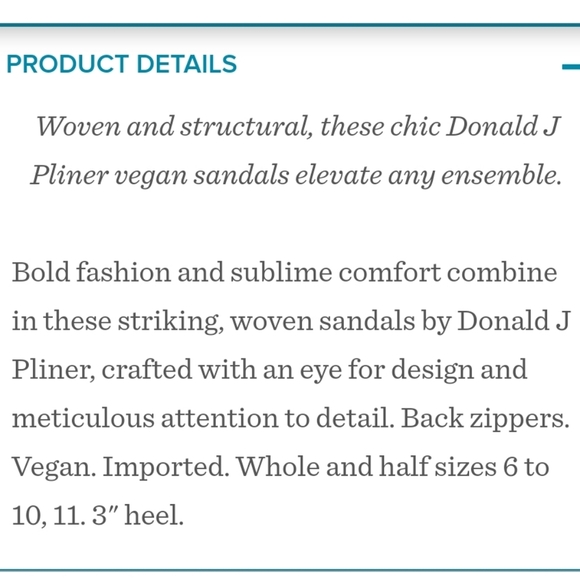 🆕LAST FEW!!🌿DONALD J. PLINER SHOES🌿 - Picture 12 of 12